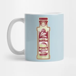 Fish Sauce Illustration Mug